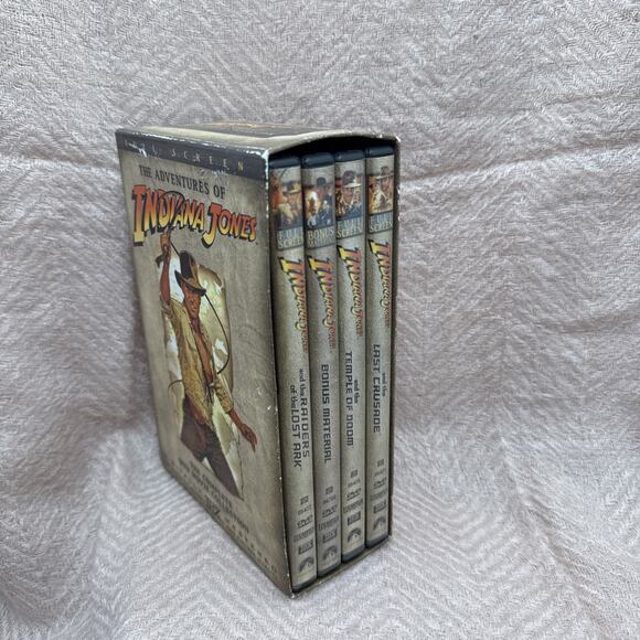 Indiana Jones Complete Movie Collection DVD Set – Harrison Ford Classics - Picture 2 of 5